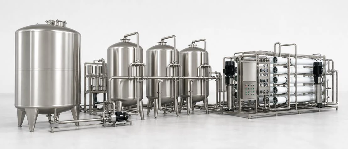 Beverage water treatment system reference configuration